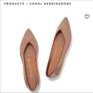 Rothy’s Camel Herringbone Merino Sz 9